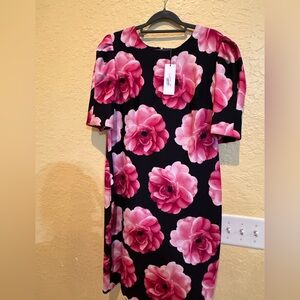 Calvin Klein Floral Mid Dress